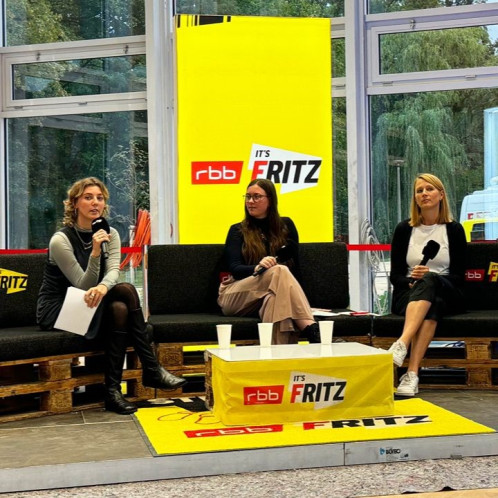 Foto vom Fritz-Talk