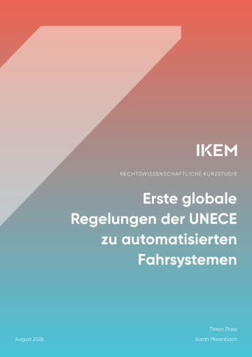 Cover der Studie