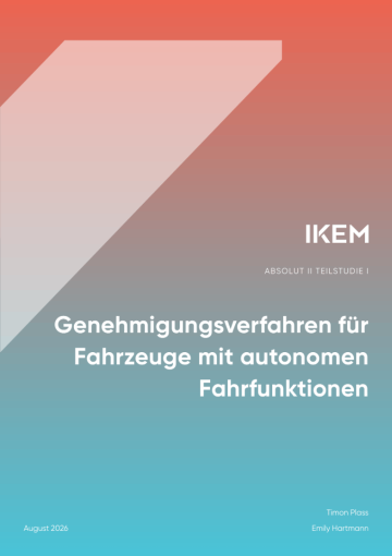 Cover der Studie