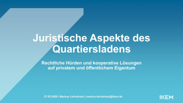 Cover des Vortrags