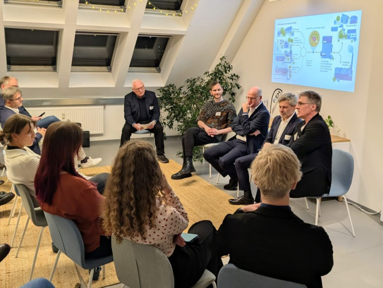 Discussion at the event