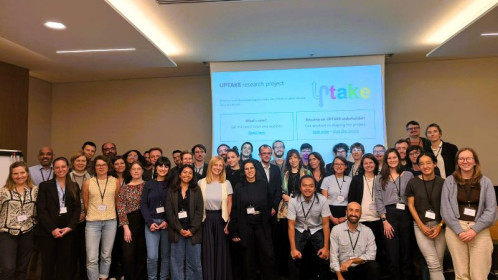 Gruppenfoto vom Uptake-Projekttreffen
