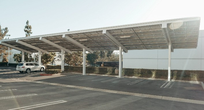 car parks with PV
