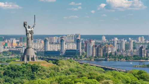Statue Mutter Ukraine